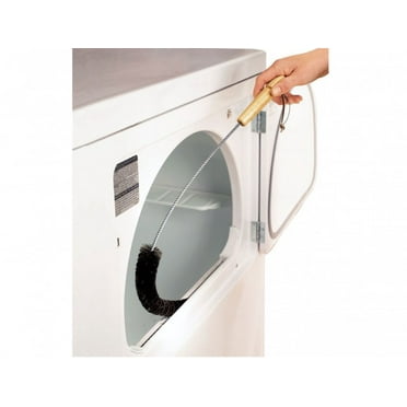 accessory Use with or Without a Power Drill Extends Up to 12 Feet Lint Remover Synthetic Brush Head Deflecto DVBRUSH12K/6 Dryer Duct Cleaning Kit accessory Use with or Without a Power Drill Extends Up to 12 Feet Lint Remover Synthetic Brush Head Deflecto DVBRUSH12K/6 Dryer Duct Cleaning Kit
